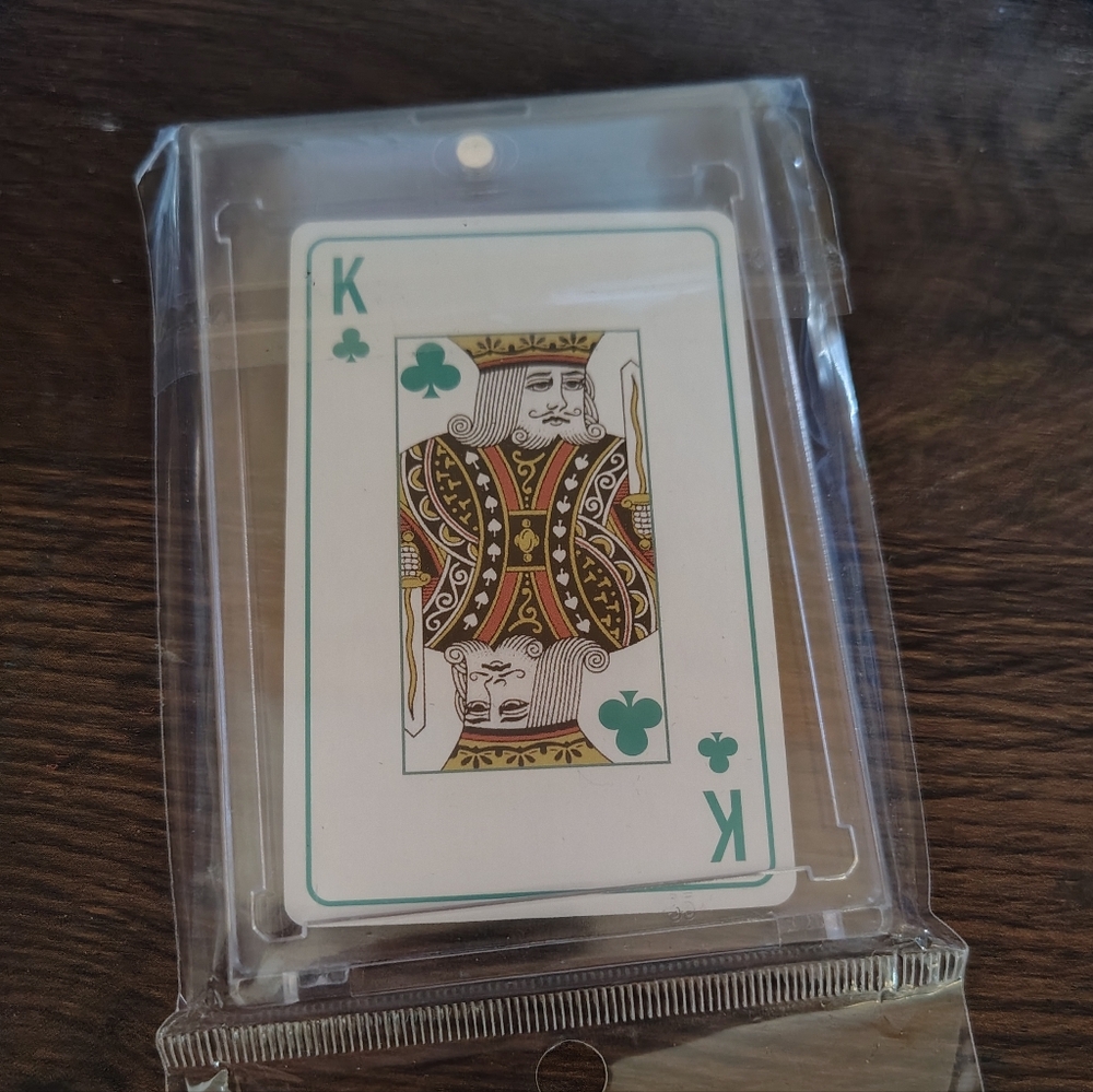 Christian Dior Face Card (King) In Protective Case